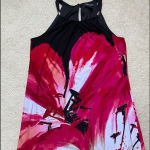 Flower print dress